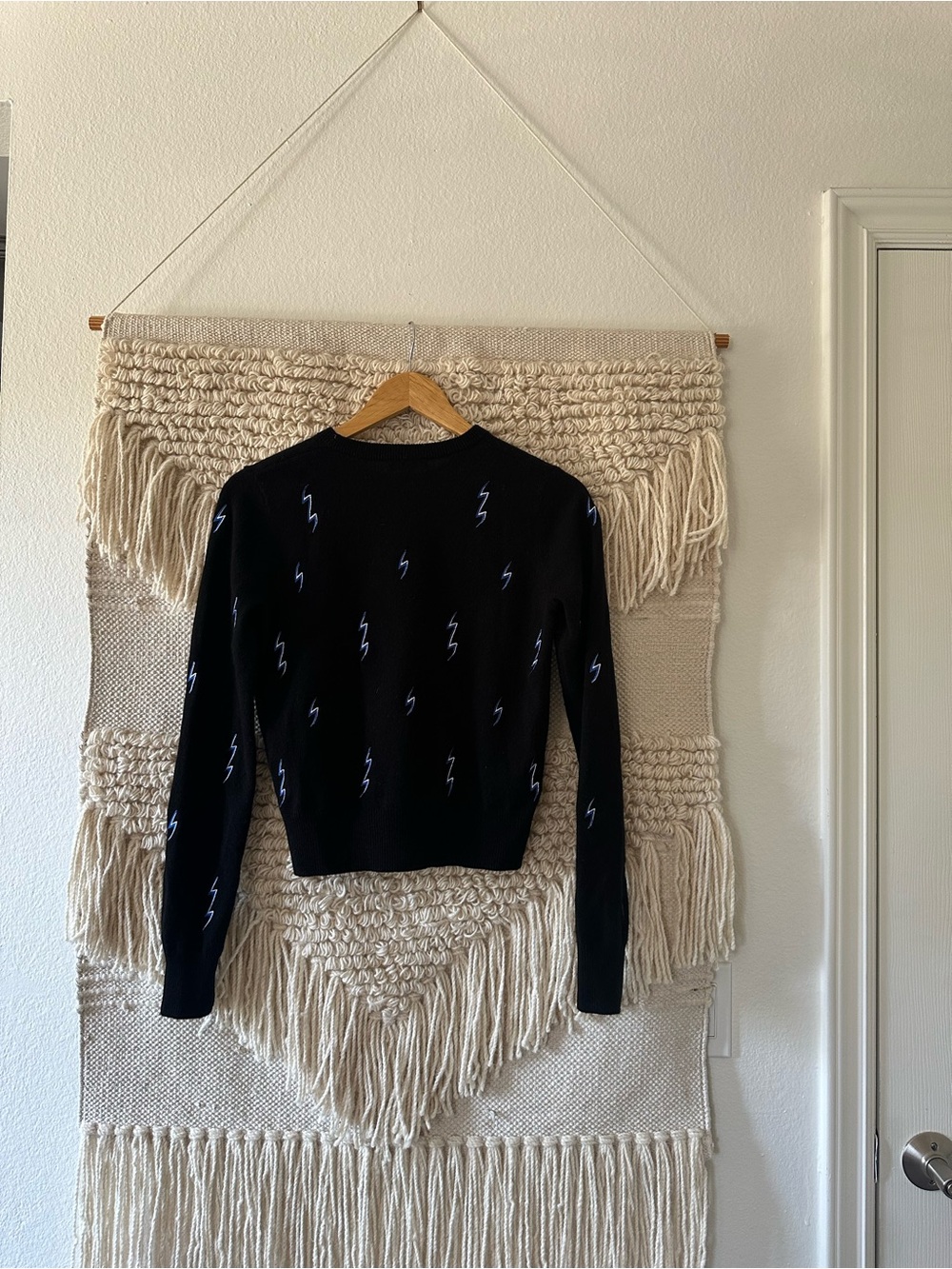 Equipment Ryder Lightning Bolt 100% Cashmere Sweater - Picture 6 of 6